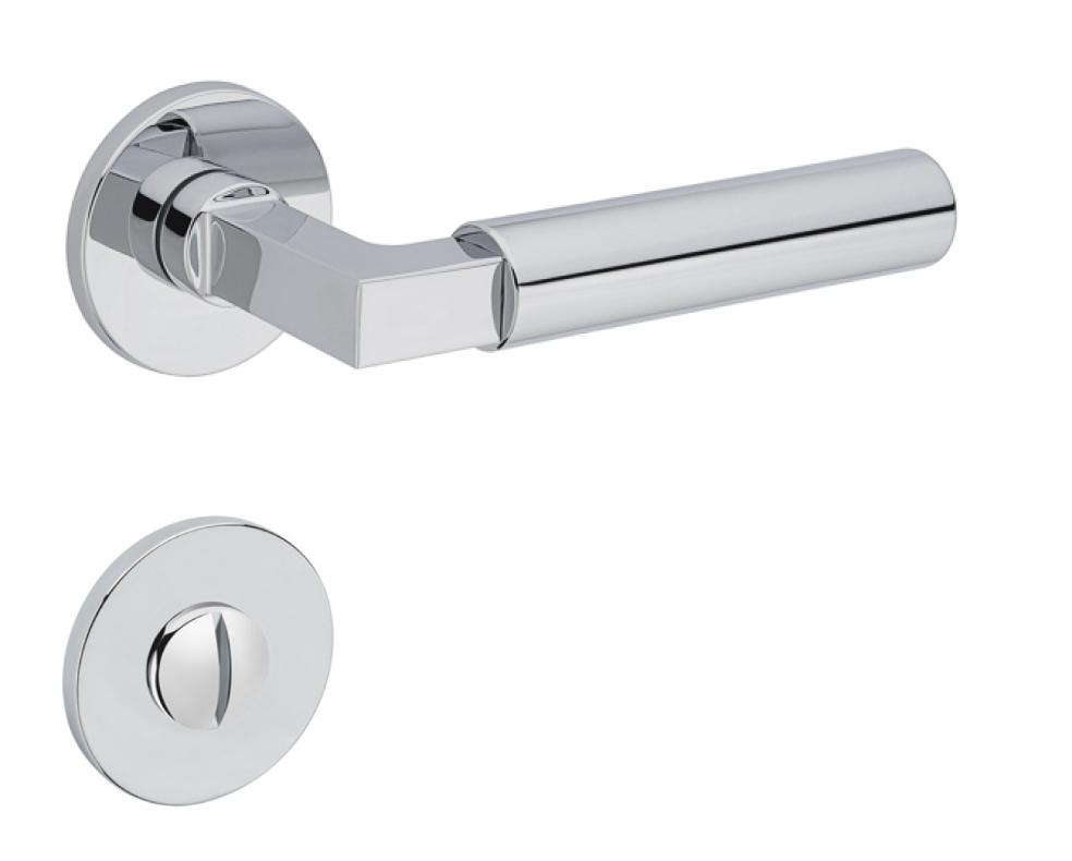 R09 Bauhaus Türgriff Chrom glänzend