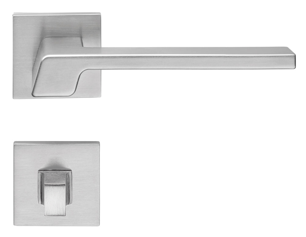 Q20CM Türklinke matt chrom massiv