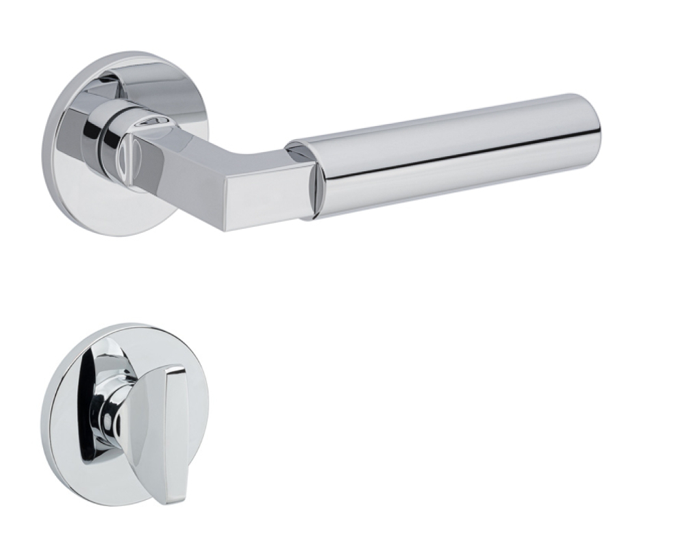 R09 Bauhaus Türgriff Chrom glänzend