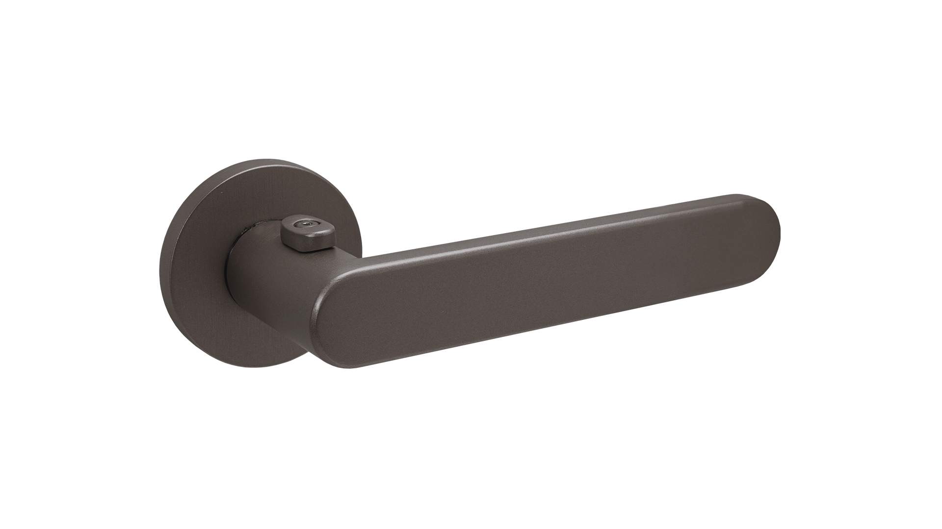 R25 Privacy Anthrazit schaltbarer Türgriff mit Schliessfunktion
